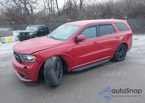 2017 Dodge Durango Gt Awd from USA, damaged, VIN 1C4RDJDG3HC833701